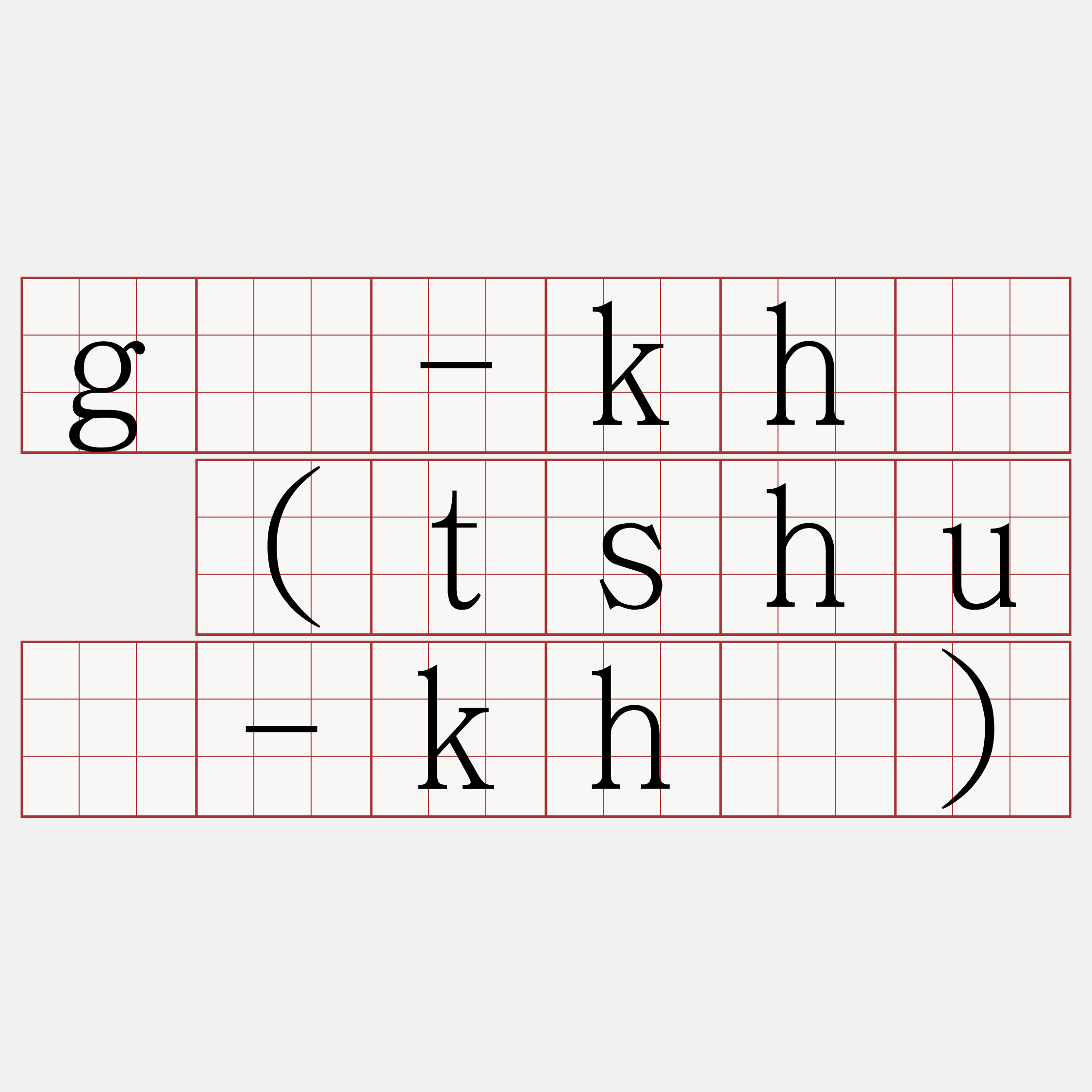 gê-khí (tshuì-khí)